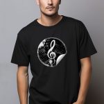 T shirt Μουσική Νότα