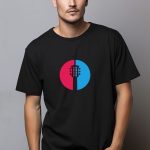 T shirt Κιθάρα Διχρωμία