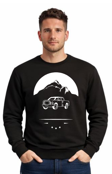 8 (2) Μπλούζα Φούτερ Off road car - Image 1